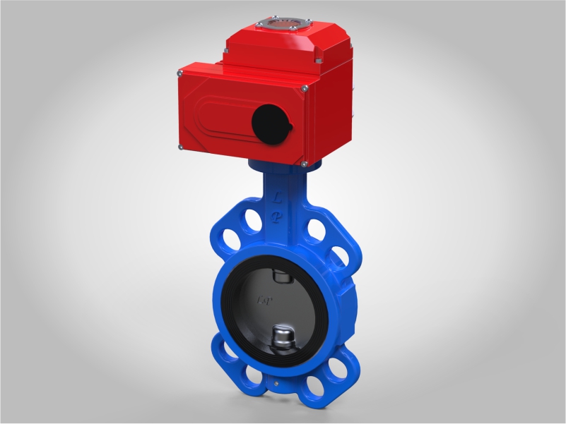 Electrical Actuator Butterfly Valve